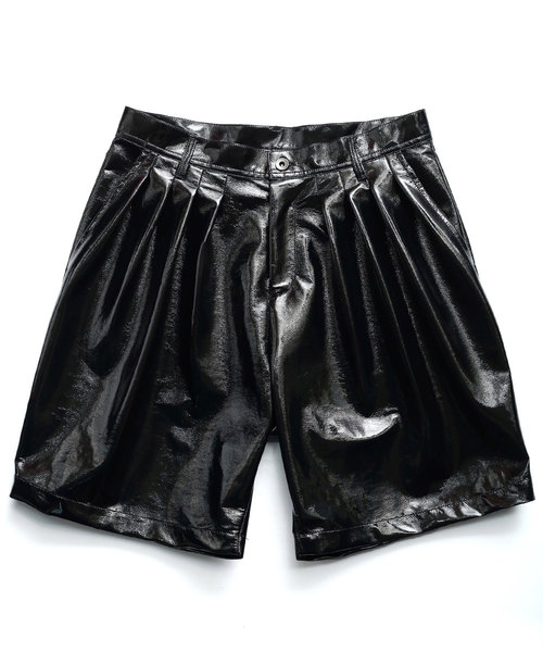 SHAREEF シャリーフ エナメルパンツ SHAREEF（シャリーフ）の「ENAMEL SHORT PANTS（その他パンツ）」 - WEAR