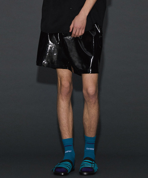SHAREEF シャリーフ エナメル パンツ シャリーフ 2021-22年秋冬