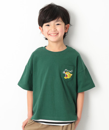 devirock | ロゴ刺繍BIGシルエットTシャツ(Tシャツ/カットソー)