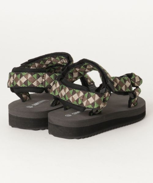 DONOBAN（ドノバン）の「◇キッズ◇ スポーツバンドサンダル [E]（サンダル・キッズ・シルバー/レッド/グリーン系その他/ブラック/ブラック系その他/ピンク系その他・15.0cm/20.0cm/21.0cm/16.0cm/17.0cm/18.0cm/22.0cm/19.0cm）」の7枚目の写真