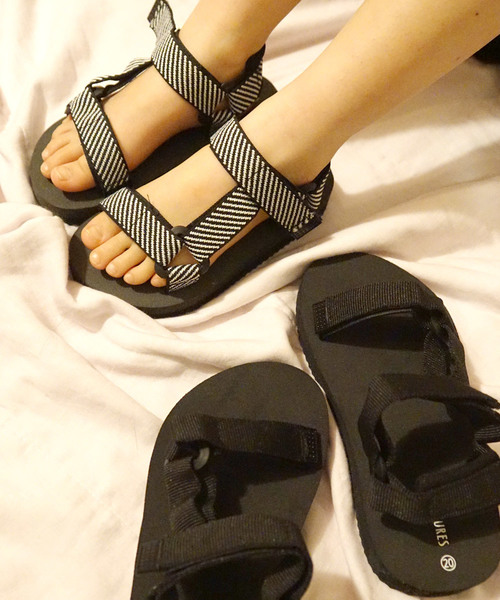 DONOBAN（ドノバン）の「◇キッズ◇ スポーツバンドサンダル [E]（サンダル・キッズ・シルバー/レッド/グリーン系その他/ブラック/ブラック系その他/ピンク系その他・15.0cm/20.0cm/21.0cm/16.0cm/17.0cm/18.0cm/22.0cm/19.0cm）」の9枚目の写真