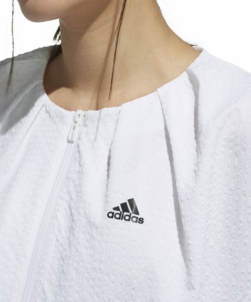セール】アディダス W S2S シアサッカーノーカラージャケット