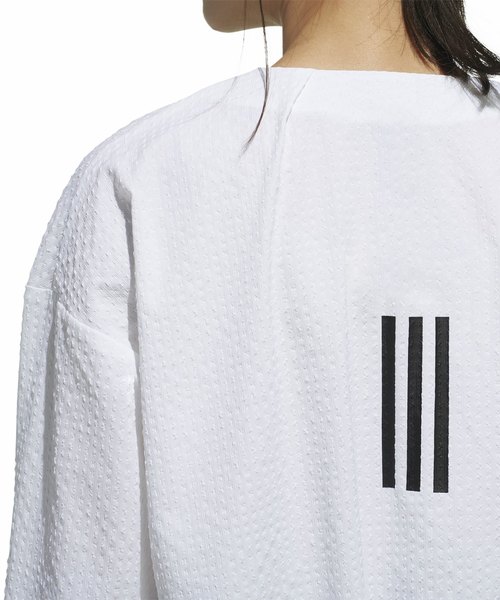 セール】アディダス W S2S シアサッカーノーカラージャケット