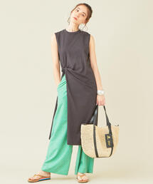 BEAUTY&YOUTH UNITED ARROWS | BY∴ コットンツイスト スリットワンピース(ワンピース)