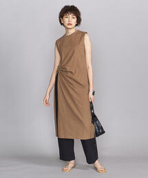 BEAUTY&YOUTH UNITED ARROWS | BY∴ コットンツイスト スリットワンピース(ワンピース)