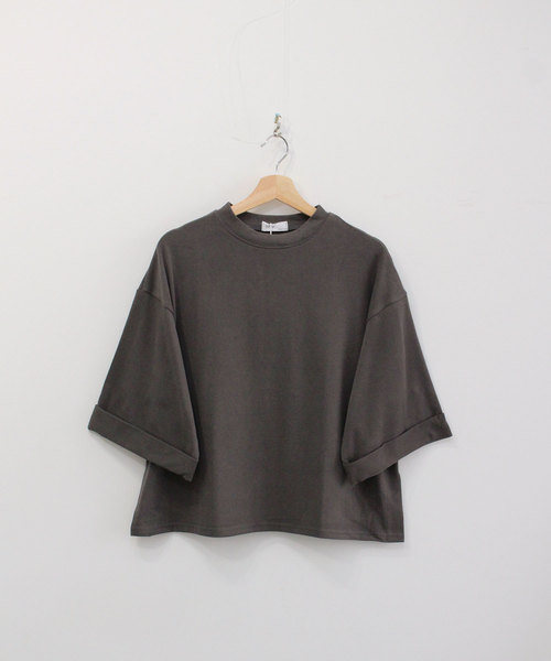 chuclla(チュクラ)の「【chuclla】サイドスリット カットソー chw714(Tシャツ/カットソー・レディース・ホワイト/ピンク/ダークグレー/キャメル・FREE)」の17枚目の写真