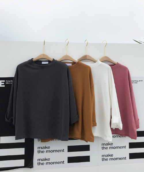 chuclla(チュクラ)の「【chuclla】サイドスリット カットソー chw714(Tシャツ/カットソー・レディース・ホワイト/ピンク/ダークグレー/キャメル・FREE)」の22枚目の写真