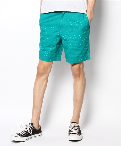 WEGO（ウィゴー）の「WEGO/パターンプリントボードショーツ（その他パンツ・メンズ・ホワイト系その他/ブラック/グリーン/ブルー/ホワイト/その他1/トリコロール/グレー/ネイビー/ワイン/ターコイズブルー・MEDIUM/LARGE）」の7枚目の写真
