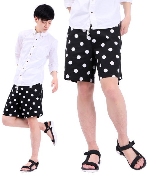 WEGO（ウィゴー）の「WEGO/パターンプリントボードショーツ（その他パンツ・メンズ・ホワイト系その他/ブラック/グリーン/ブルー/ホワイト/その他1/トリコロール/グレー/ネイビー/ワイン/ターコイズブルー・MEDIUM/LARGE）」の4枚目の写真