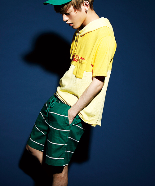 WEGO（ウィゴー）の「WEGO/パターンプリントボードショーツ（その他パンツ・メンズ・ホワイト系その他/ブラック/グリーン/ブルー/ホワイト/その他1/トリコロール/グレー/ネイビー/ワイン/ターコイズブルー・MEDIUM/LARGE）」の18枚目の写真