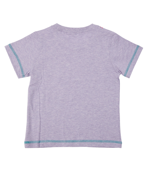 X-girl Stages（エックスガールステージス）の「S/S TEE SNEAKERS(4T～7T)（Tシャツ/カットソー・キッズ・ブラック/アッシュグレー/パープル・5T/7T/6T/4T）」の6枚目の写真