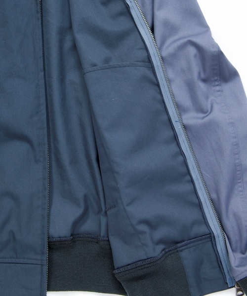 MONKEY TIME（モンキータイム）の「MT∴ コットン/ナイロン ジップ ブルゾン§（ブルゾン・メンズ・ダークグレー/ネイビー・MEDIUM/LARGE/X-LARGE/SMALL）」の8枚目の写真