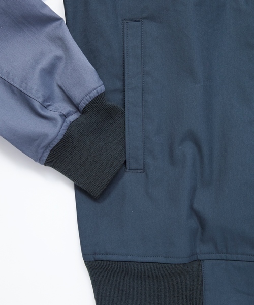 MONKEY TIME（モンキータイム）の「MT∴ コットン/ナイロン ジップ ブルゾン§（ブルゾン・メンズ・ダークグレー/ネイビー・MEDIUM/LARGE/X-LARGE/SMALL）」の13枚目の写真