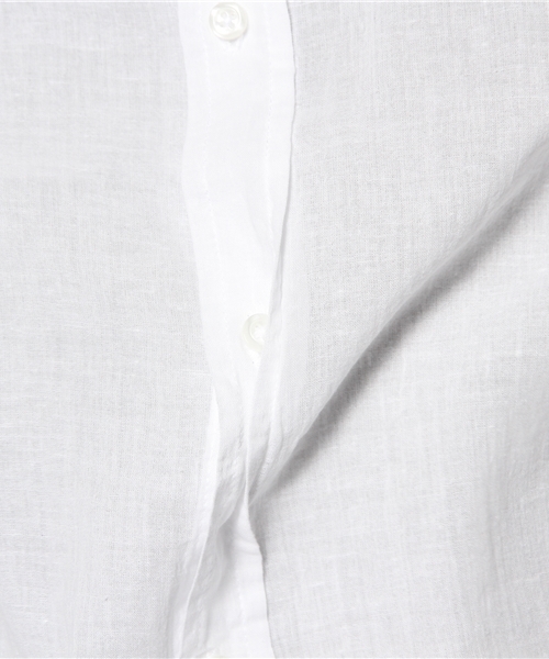 The SAZABY LEAGUE SELECT（ザサザビーリーグセレクト）の「【表示禁止＞要確認】Frank&Eileen LUKE/COTTON VOILE（シャツ/ブラウス・メンズ・チャコールグレー/ホワイト/アイボリー/ブラック・XX-SMALL/X-SMALL/SMALL/MEDIUM）」の6枚目の写真