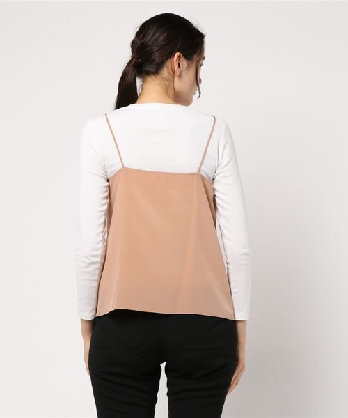 IENA LA BOUCLE(イエナラブークル)の「IENA LA BOUCLE シルクデシンキャミソール◆(キャミソール・レディース・ベージュ/グリーン・FREE)」の8枚目の写真