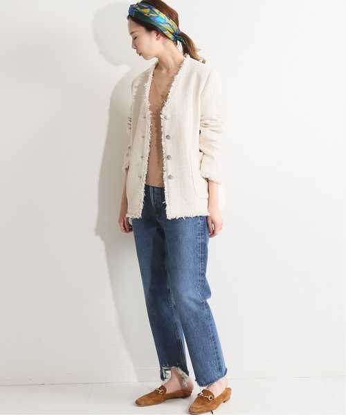 IENA LA BOUCLE(イエナラブークル)の「IENA LA BOUCLE シルクデシンキャミソール◆(キャミソール・レディース・ベージュ/グリーン・FREE)」の7枚目の写真