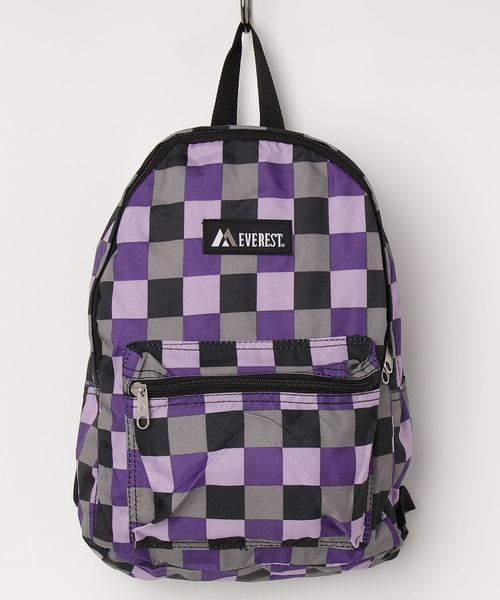 EVEREST(エベレスト)の「EVEREST Basic Pattern Back Pack(バックパック/リュック・レディース・その他/パープル/ネイビー/グレー/ピンク/ブルー/グリーン/その他1/その他2/ホワイト×ブラック/ブラック系その他/ダークブルー/ブルー系その他/パープル系その他/レッド系その他/ブルー系その他2/ブルー系その他3/パープル系その他2/レッド系その他2・FREE)」の12枚目の写真