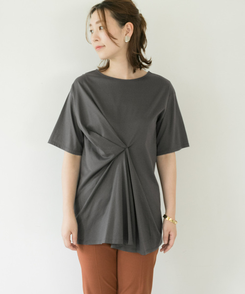 URBAN RESEARCH ROSSO WOMEN(アーバンリサーチ ロッソ)の「フロントタックアシメプルオーバー∴(Tシャツ/カットソー・レディース・チャコールグレー/ブラウン/グレー系その他・FREE)」の19枚目の写真