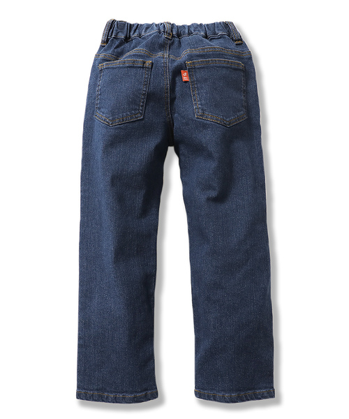 devirock(デビロック)の「ハイウエストストレートデニム(デニムパンツ・キッズ・ワンウォッシュ/ブルー系その他/サックスブルー/ネイビー・140cm/150cm/160cm/110cm/100cm/120cm/130cm)」の9枚目の写真