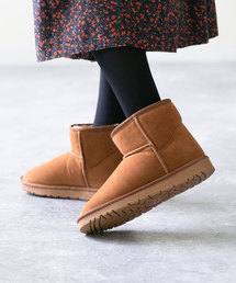 mooimooi（モーイモーイ）の「ショート ムートンブーツ（ブーツ）」