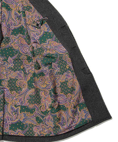 BEAMS(ビームス)の「VAPORIZE / コクーン コート(ステンカラーコート・メンズ・ブラック/チャコールグレー・MEDIUM/SMALL/LARGE)」の6枚目の写真