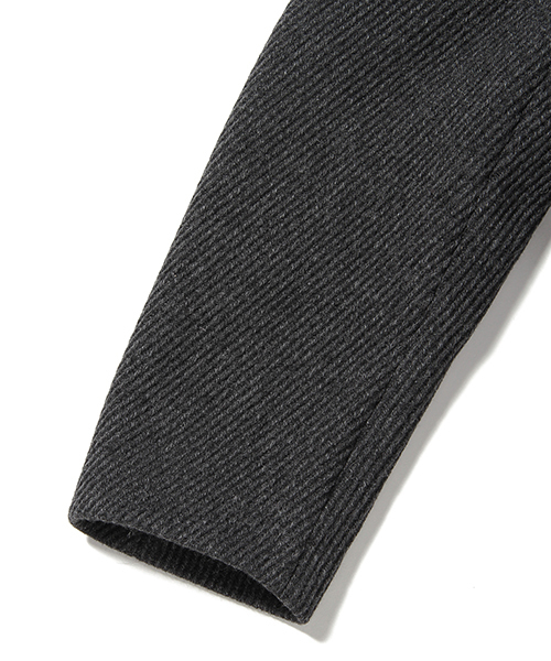 BEAMS(ビームス)の「VAPORIZE / コクーン コート(ステンカラーコート・メンズ・ブラック/チャコールグレー・MEDIUM/SMALL/LARGE)」の12枚目の写真