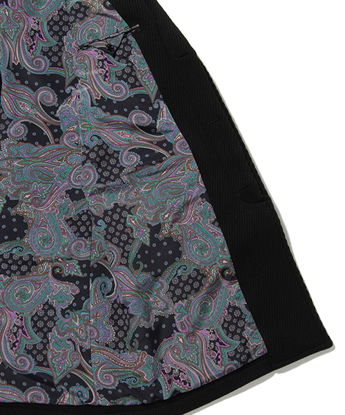 BEAMS(ビームス)の「VAPORIZE / コクーン コート(ステンカラーコート・メンズ・ブラック/チャコールグレー・MEDIUM/SMALL/LARGE)」の15枚目の写真