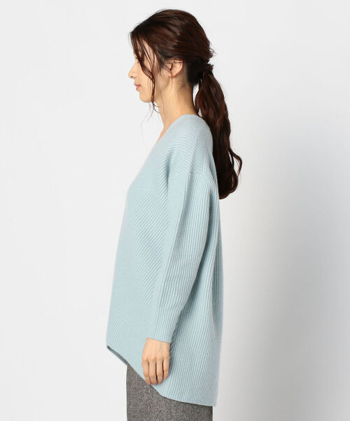 NOLLEY'S Sophi（ノーリーズソフィ）の「7G両畦Vネックプルオーバー