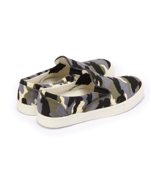 Boisson Chocolat（ボワソンショコラ）の「★ボワソンショコラ/B クラシックスリッポン（スニーカー・レディース・その他1/ブラック/ホワイト・24cm/22.5cm/24.5cm/23cm/23.5cm）」の10枚目の写真