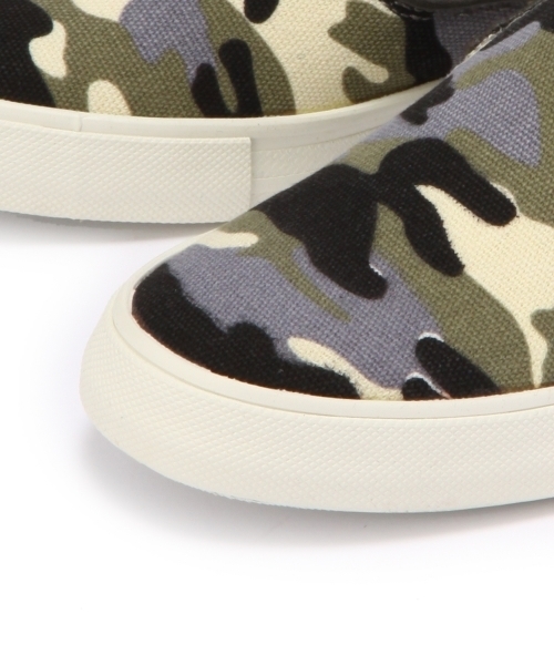 Boisson Chocolat（ボワソンショコラ）の「★ボワソンショコラ/B クラシックスリッポン（スニーカー・レディース・その他1/ブラック/ホワイト・24cm/22.5cm/24.5cm/23cm/23.5cm）」の9枚目の写真