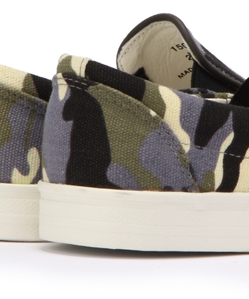 Boisson Chocolat（ボワソンショコラ）の「★ボワソンショコラ/B クラシックスリッポン（スニーカー・レディース・その他1/ブラック/ホワイト・24cm/22.5cm/24.5cm/23cm/23.5cm）」の7枚目の写真