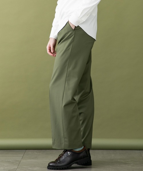 UNITED TOKYO（ユナイテッドトウキョウ）の「ストレッチツイル　ワイドPT（スラックス・メンズ・カーキ/ネイビー/グレー・1/2/3）」の11枚目の写真