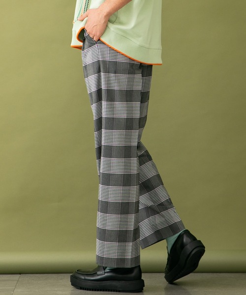 UNITED TOKYO（ユナイテッドトウキョウ）の「ストレッチツイル　ワイドPT（スラックス・メンズ・カーキ/ネイビー/グレー・1/2/3）」の20枚目の写真