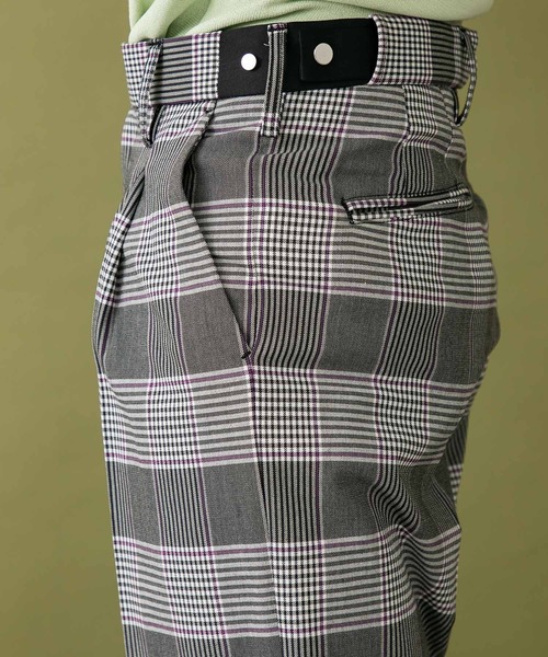 UNITED TOKYO（ユナイテッドトウキョウ）の「ストレッチツイル　ワイドPT（スラックス・メンズ・カーキ/ネイビー/グレー・1/2/3）」の15枚目の写真