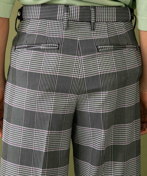 UNITED TOKYO（ユナイテッドトウキョウ）の「ストレッチツイル　ワイドPT（スラックス・メンズ・カーキ/ネイビー/グレー・1/2/3）」の14枚目の写真