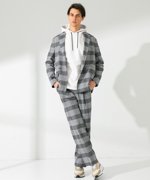 UNITED TOKYO（ユナイテッドトウキョウ）の「ストレッチツイル　ワイドPT（スラックス・メンズ・カーキ/ネイビー/グレー・1/2/3）」の22枚目の写真