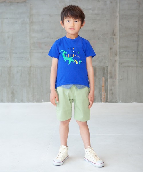 RAGMART(ラグマート)の「ストレッチハーフパンツ(その他パンツ・キッズ・カーキ/ベージュ/ブルー・130cm/110cm/100cm/120cm)」の5枚目の写真