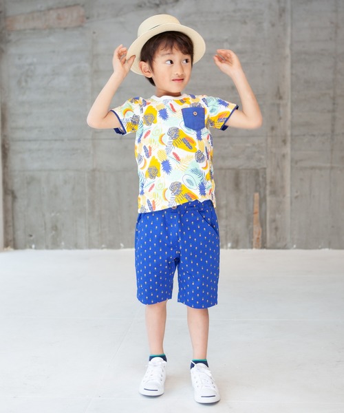RAGMART(ラグマート)の「ストレッチハーフパンツ(その他パンツ・キッズ・カーキ/ベージュ/ブルー・130cm/110cm/100cm/120cm)」の12枚目の写真