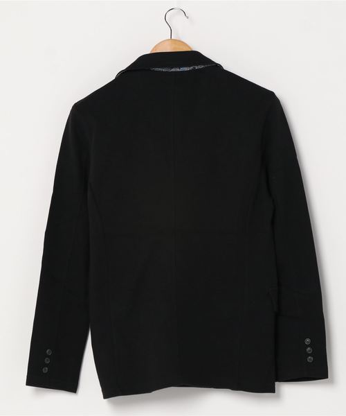 INNOCENT(イノセント)の「カルゼ ダブルテーラードJK(テーラードジャケット・メンズ・ブラック/杢グレー/ネイビー・MEDIUM/LARGE)」の4枚目の写真