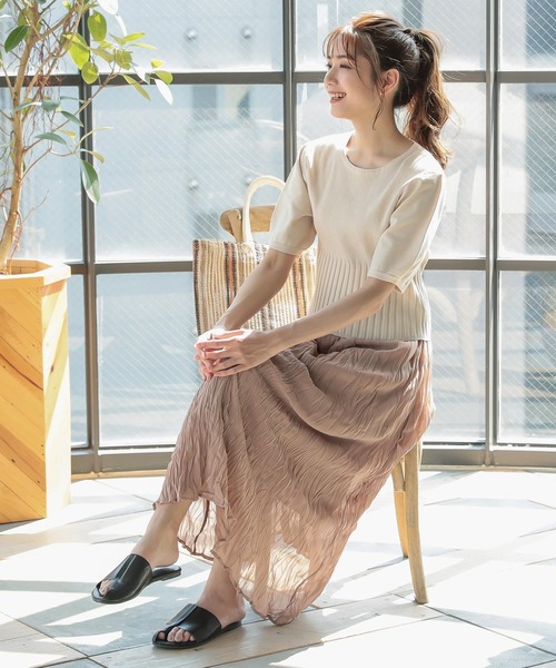 KOBE LETTUCE(コウベレタス)の「サムカバーフラットサンダル(サンダル・レディース・ブラック/ベージュ/パイソン・LL/M/L/S)」の13枚目の写真