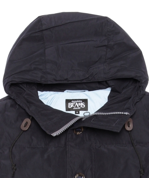 BEAMS（ビームス）の「◎BEAMS / パラシュートボタン ダウンパーカー（ダウンジャケット/コート・メンズ・ネイビー/マスタード/ロイヤルブルー・SMALL/MEDIUM/LARGE/X-LARGE）」の19枚目の写真