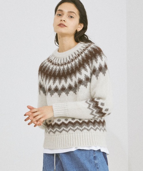 BATONER（バトナー）の「【BATONER(バトナー)】モヘアノルディック