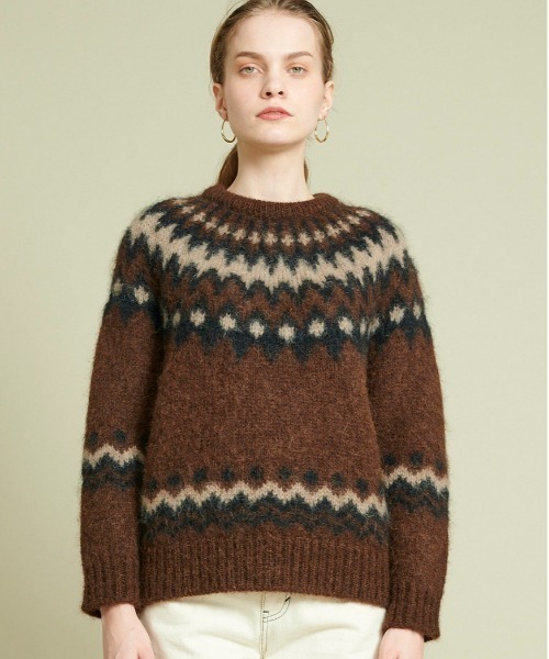 BATONER（バトナー）の「【BATONER(バトナー)】モヘアノルディック