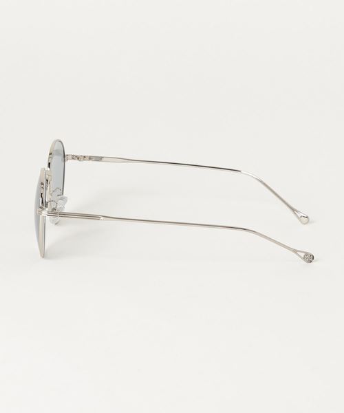 WEGO（ウィゴー）の「WEGO/メタルボストンカラーレンズ（サングラス・メンズ・ブラック/パープル/イエロー/グリーン・FREE）」の5枚目の写真