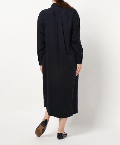 IENA（イエナ）の「モールスキンバイオシャツワンピース◆（ワンピース・レディース・ベージュ/ネイビー・38/36）」の8枚目の写真