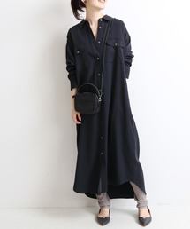 モールスキンバイオシャツワンピース◆