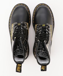【未使用級】Dr.Martens 1460 BASQUIAT ブーツ 1460 Basquiat Leather Lace Up Boots​ in Black | Dr. Martens