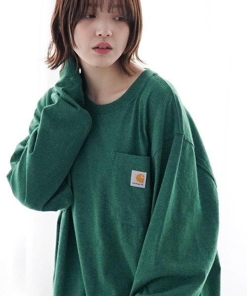 【セール】Carhartt / カーハート Workwear Long-Sleeve Pocket T-Shirt 長袖Tシャツ ロンT（Tシャツ/カットソー）｜Carhartt（カーハート）