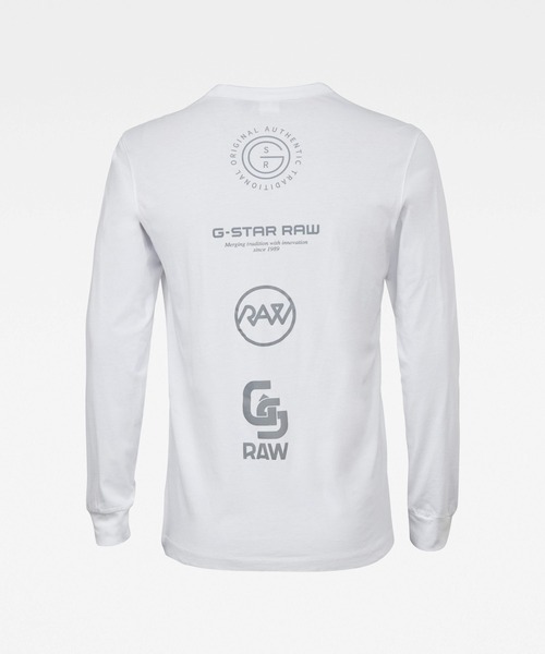 G-STAR（ジースター）の「G-Star Reflective Multi Graphic T-Shirt（Tシャツ/カットソー・メンズ・ホワイト・SMALL/MEDIUM/LARGE/X-SMALL/X-LARGE）」の5枚目の写真