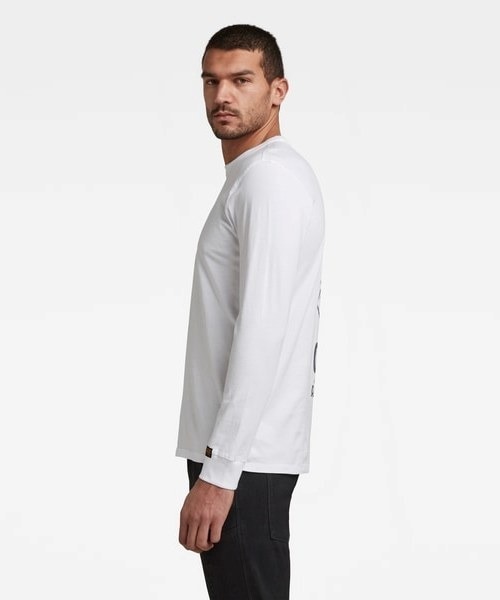 G-STAR（ジースター）の「G-Star Reflective Multi Graphic T-Shirt（Tシャツ/カットソー・メンズ・ホワイト・SMALL/MEDIUM/LARGE/X-SMALL/X-LARGE）」の12枚目の写真